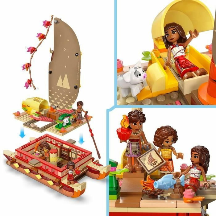 LEGO Disney Canoa de Aventuras de Vaiana 43270 LEGO Disney Canoa de Aventuras de Vaiana 43270