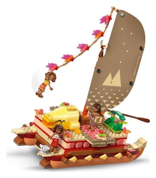 LEGO Disney Canoa de Aventuras de Vaiana 43270 LEGO Disney Canoa de Aventuras de Vaiana 43270