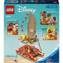 Lego Disney 43270 Barco de Aventura de Moana - Juego de Construcción y Regalo para Niñas y Niños a partir de 6 Años