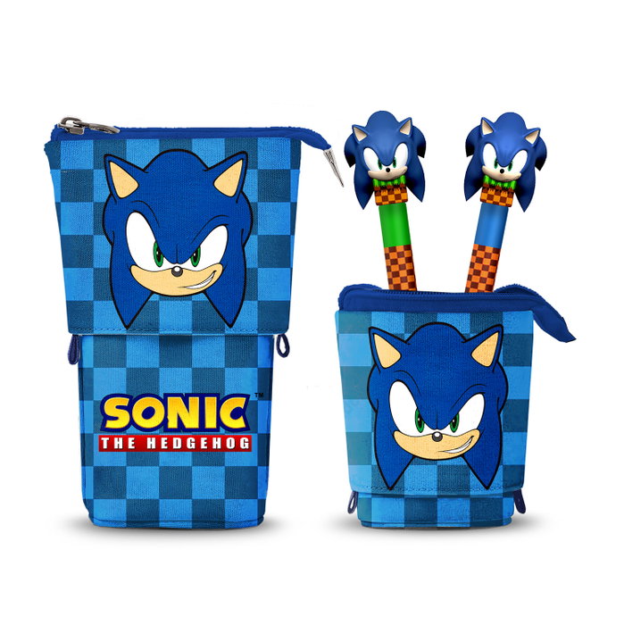 Karactermania Estuche Portatodo Cute + 2 Bolígrafos de Gel Borrables Sight Azul Karactermania Estuche Portatodo Cute + 2 Bolígrafos de Gel Borrables Sight Azul