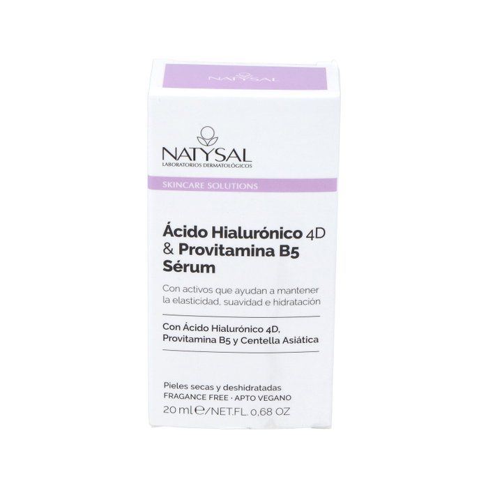 NATYSAL Sérum Ácido Hialurónico 4D y Provitamina B5 20 ml NATYSAL Sérum Ácido Hialurónico 4D y Provitamina B5 20 ml