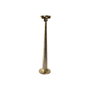 DKD Home Decor Portavelas de Aluminio Dorado 18,5x18,5x85,5 cm
