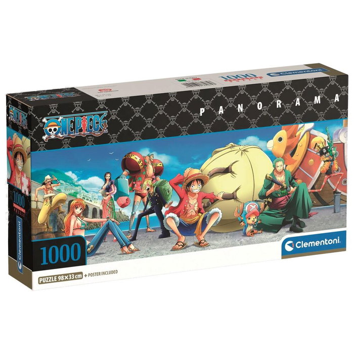 Clementoni Puzzle Panorama One Piece 1000 piezas