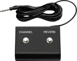 HIWATT FS201 Pedal Footswitch para Amplificador de Guitarra Hiwatt Negro