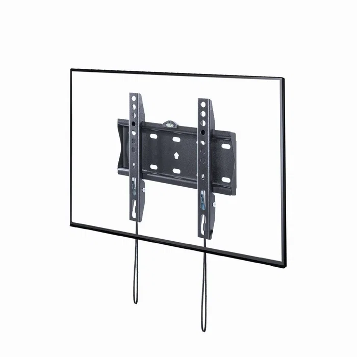 Gembird WM-42F-01 Soporte de Pared Fijo para TV 23" - 55" Negro, Compatible VESA hasta 200x200 mm, Incluye Nivel