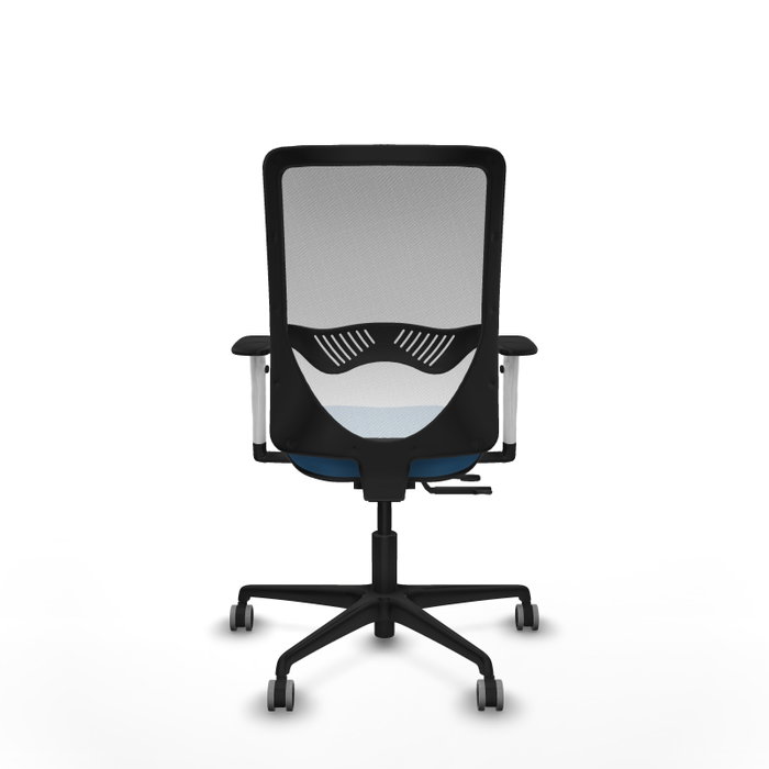 PIQUERAS Y CRESPO Silla de oficina Zulema Azul claro y Blanco