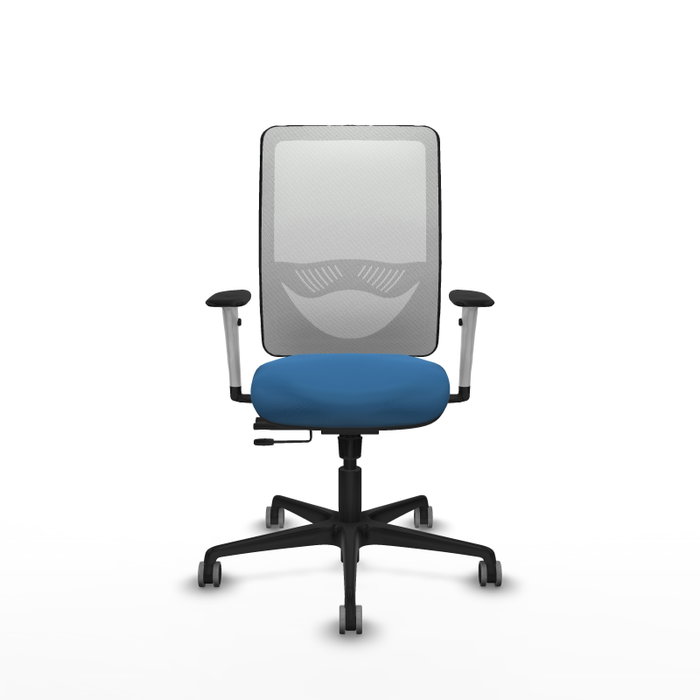 PIQUERAS Y CRESPO Silla de oficina Zulema Azul claro y Blanco