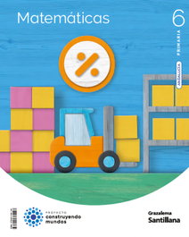 GRAZALEMA MATEMATICAS 6 PRIMARIA CONSTRUYENDO MUNDOS, Varios autores - GRAZALEMA