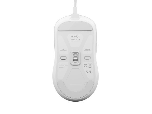 Fury Tanto T4 Mouse con Cable RGB Blanco 12000 DPI 7 Botones Programables Óptico Fury Tanto T4 Mouse con Cable RGB Blanco 12000 DPI 7 Botones Programables Óptico