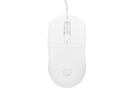 Fury Tanto T4 Mouse con Cable RGB Blanco 12000 DPI 7 Botones Programables Óptico