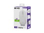 Fury Tanto T4 Mouse con Cable RGB Blanco 12000 DPI 7 Botones Programables Óptico