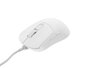 Fury Tanto T4 Mouse con Cable RGB Blanco 12000 DPI 7 Botones Programables Óptico