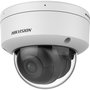 Hikvision Cámara IP Minidomo 6M AcuSense 2.8mm IR40 WDR IK10 IP67 12V/PoE con Audio, Alarma y Micrófono