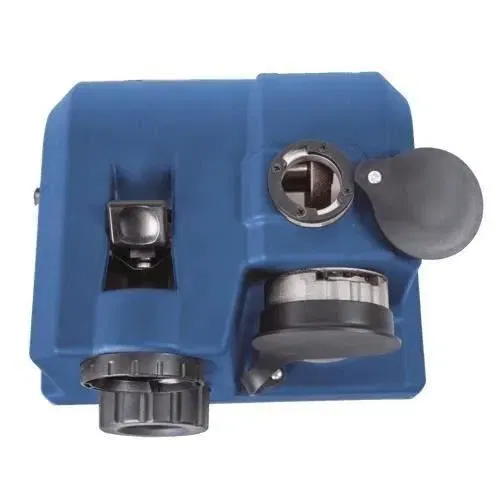 Scheppach DBS800 Afilador de brocas, 80 W, para brocas de 3-13 mm con hoja de diamante