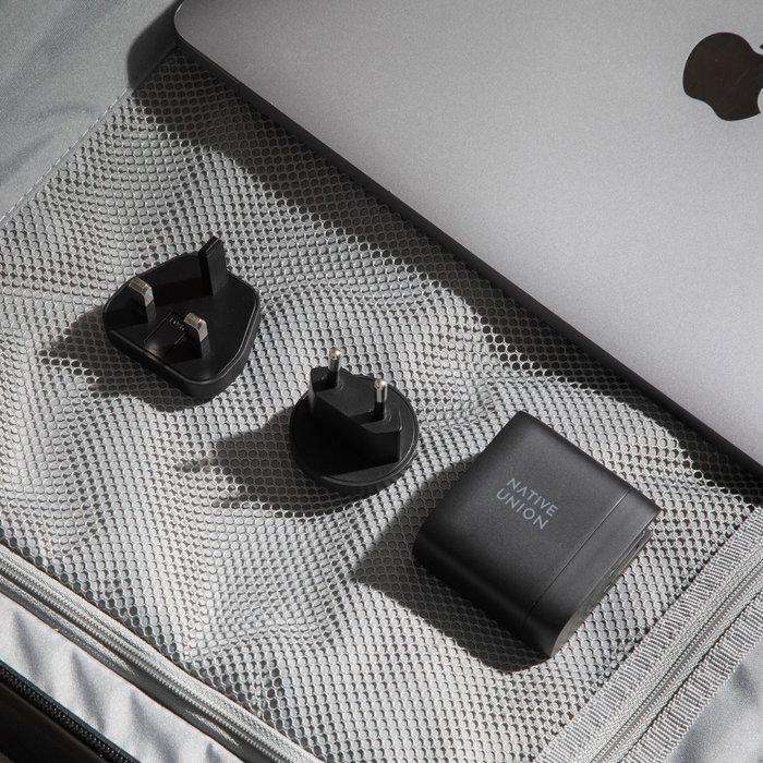 Native Union 67W USB-C PD 3-Port Fast GaN Wall Charger Black Native Union 67W USB-C PD 3-Port Fast GaN Wall Charger Black