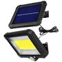 Greenblue Maclean IP44 MCE438 Proyector LED Solar con Sensor
