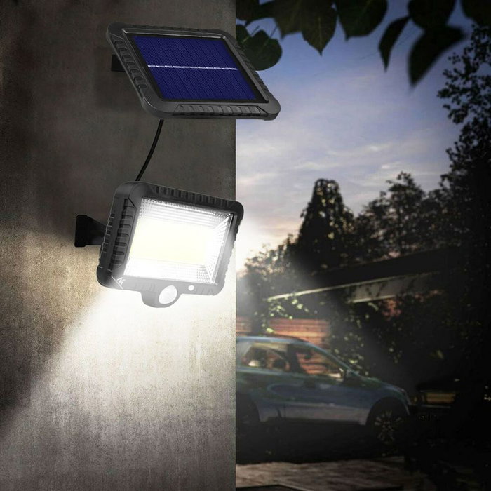 Greenblue Maclean IP44 MCE438 Proyector LED Solar con Sensor