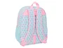 Mochila Pembe The pink cat Multicolor 33 x 42 x 14 cm