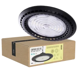 BX3 LIGHT Campana High Bay LED 200W IP65 6000K 120° 0-10V para Techos Altos, Naves Industriales y Almacenes - BX3-HVUFO200W-H-CW