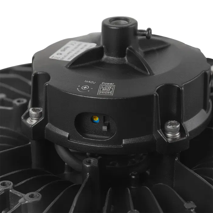 BX3 LIGHT Campana High Bay LED 200W IP65 6000K 120° 0-10V para Techos Altos, Naves Industriales y Almacenes - BX3-HVUFO200W-H-CW