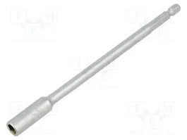 RECA Llave de vaso de 7mm, 6 ángulos, espiga de 1/4 pulgadas
