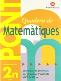 Pont matemàtiques, 2 Educació Primària (pas de 2n a 3r cicle), Martí Fuster, Rosa María/Nadal Martí, José - NADAL EDARCA EDITORIAL