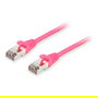 EQUIP 606911 Cable de Red Cat6A S/FTP 30m Doble RJ45 LSZH Rosa para Redes de Alta Velocidad
