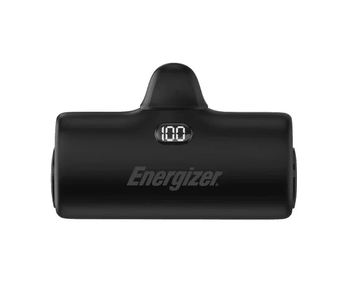 Energizer UE4600PQ Power Bank Batería Externa 4600 mAh Negro con Carga Rápida USB-C (PD) 22.5W y Pantalla LCD