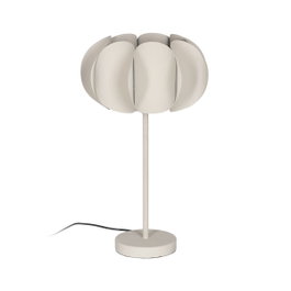 Ixia Lámpara de Mesa Blanca de Metal 37 x 37 x 62 cm