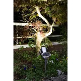 Galix Proyector solar de acero inoxidable cepillado 0.29W