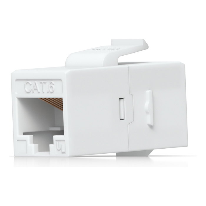 Ubiquiti Acoplador Keystone Cat6, Conector Ethernet para Cables Pre-terminados, Paquete de 12