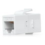 Ubiquiti Acoplador Keystone Cat6, Conector Ethernet para Cables Pre-terminados, Paquete de 12