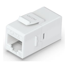 Ubiquiti UACC-Keystone-Coupler-C6 Coupler Keystone Cat6, Pack de 12 unidades