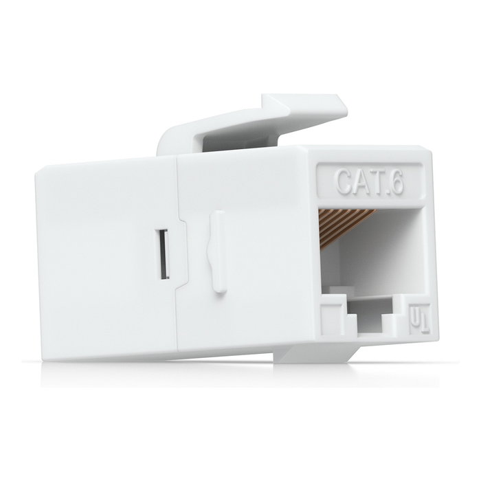 Ubiquiti Acoplador Keystone Cat6, Conector Ethernet para Cables Pre-terminados, Paquete de 12