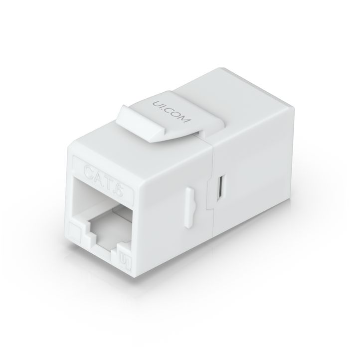 Ubiquiti Acoplador Keystone Cat6, Conector Ethernet para Cables Pre-terminados, Paquete de 12 Ubiquiti Acoplador Keystone Cat6, Conector Ethernet para Cables Pre-terminados, Paquete de 12