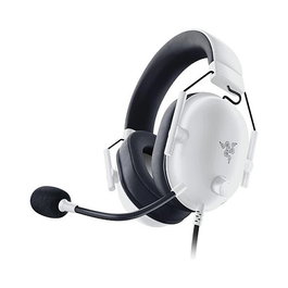 Razer BlackShark V2 X Auriculares Gaming para PlayStation, Circumaural, Alámbrico, 12-28000 Hz, Blanco y Negro