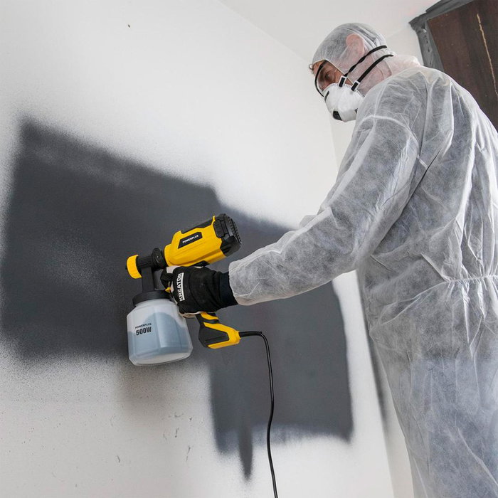 Powerplus Pistola de pintura HVLP 500 W 1400 ml Powerplus Pistola de pintura HVLP 500 W 1400 ml