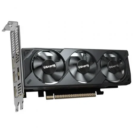 Gigabyte GeForce RTX 5050 OC Low Profile 8GB GDDR6 Tarjeta Gráfica - 2587 MHz, PCIe 5.0, 2x DisplayPort, 2x HDMI, Formato Compacto
