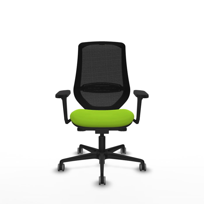 PIQUERAS Y CRESPO Silla de oficina Mardos Sincro/Traslack Pistacho y Negro PIQUERAS Y CRESPO Silla de oficina Mardos Sincro/Traslack Pistacho y Negro