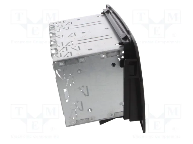 PER.PIC. Bastidor de montaje de radio 2 DIN Negro para Fiat y Lancia