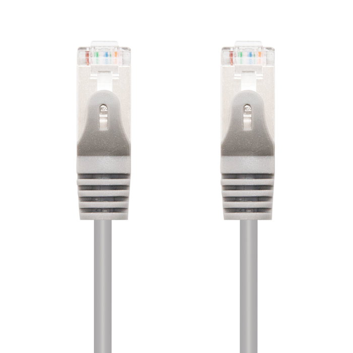 Nanocable Cable de Red Latiguillo RJ45 Cat.5e FTP AWG24 2m Gris