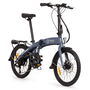 Youin Bicicleta Eléctrica Urbana YOU-RIDE BARCELONA URBANA 36V 10Ah Batería Integrada/Extraíble Plegable 20" BK1300