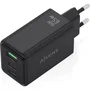 Aisens Cargador Pared GaN ASCH-65W3P073-BK 65W 2xUSB-C 1xUSB-A Negro