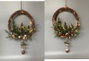 DKD Home Decor Decoracion Colgante Navidad Alpina Multicolor 11 x 65 x 40 cm (2 Unidades)