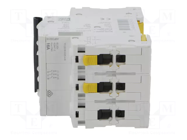 SCHNEIDER ELECTRIC Interruptor magnetotérmico iC60N 16A 3 polos B SCHNEIDER ELECTRIC Interruptor magnetotérmico iC60N 16A 3 polos B