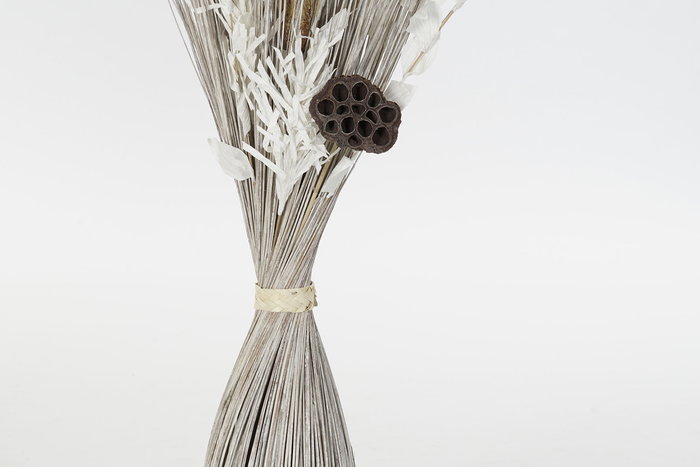 DKD Home Decor Ramo Blanco Natural Fibra Coco 40 x 100 x 40 cm (2 Unidades) DKD Home Decor Ramo Blanco Natural Fibra Coco 40 x 100 x 40 cm (2 Unidades)