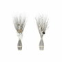 DKD Home Decor Ramo Fibra Coco 40x40x100 Surtido de 2 Unidades