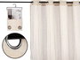 Giftdecor Cortina Visillo Beige 140x260 cm (Set de 6)