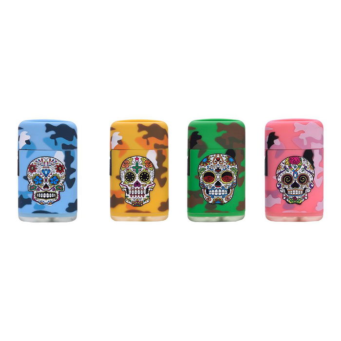 Prof Encendedor Electrónico Cápsula Camuflaje Colores Surtidos Prof Encendedor Electrónico Cápsula Camuflaje Colores Surtidos