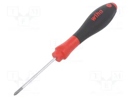 WIHA Destornillador estándar Pozidriv® PZ0 SoftFinish® 60mm